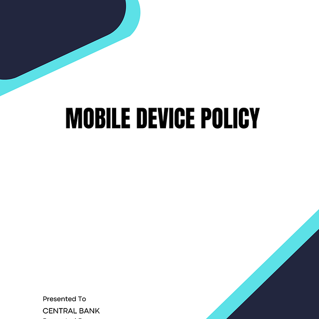 Data Retention Policy Template Banking and Fintech Policies Templates